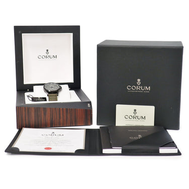 腕時計 コルム CORUM アドミラルズカップ レジェンド 42 395.107.98/0617 AV17 自動巻き メンズ ブラックPVD デイト 信号旗 12角形