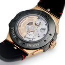 腕時計 ショパール CHOPARD アルパイン イーグル XL クロノ 295387-9001 自動巻き メンズ K18RG×チタン ブラック フライバック デイト