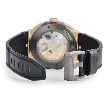 腕時計 ショパール CHOPARD アルパイン イーグル XL クロノ 295387-9001 自動巻き メンズ K18RG×チタン ブラック フライバック デイト