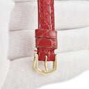 腕時計 カルティエ Cartier ディアボロ ミニ W1511556 クオーツ レディース K18YG無垢 ダイヤ アイボリー ラウンド 青針 ラウンド