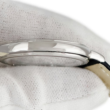 腕時計 クレドール Credor シグノ メカニカル スケルトン GBBD985 6899-00A0 手巻き メンズ OH済 Pt950無垢 彫金 シルバー 薄型