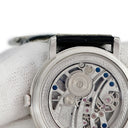 腕時計 クレドール Credor シグノ メカニカル スケルトン GBBD985 6899-00A0 手巻き メンズ OH済 Pt950無垢 彫金 シルバー 薄型