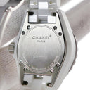 腕時計 シャネル CHANEL J12 33mm H0968 クオーツ レディース ダイヤ ホワイトセラミック 白 デイト アラビア