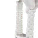 腕時計 シャネル CHANEL J12 33mm H0968 クオーツ レディース ダイヤ ホワイトセラミック 白 デイト アラビア