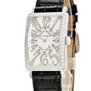 腕時計 フランクミュラー FRANCK MULLER ロングアイランド レリーフ 952 QZ REL D 1R クオーツ レディース 純正ダイヤ ギョウシェ