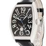 腕時計 フランクミュラー FRANCK MULLER カサブランカ デイト 8880CDT 自動巻き メンズ ブラック 青針 ビザン数字 トノー
