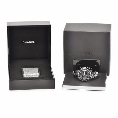 腕時計 シャネル CHANEL J12 アンタイトル 38mm リミテッド H5581 自動巻き メンズ ブラック セラミック 黒 限定