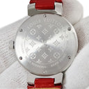腕時計 ルイヴィトン LOUIS VUITTON タンブール フィジーハート ダイヤモンド Q131Z0 クオーツ レディース 純正ダイヤ レッド 赤