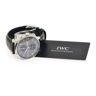 腕時計 IWC IWC ポルトギーゼ クロノグラフ ラトラパンテ ブティック ルー・ド・ラペ IW371216 手巻き メンズ スプリット 限定