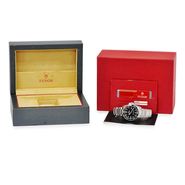 腕時計 チュードル TUDOR ハイドロノート II 20060N J番 自動巻き メンズ J番 逆回転防止ベゼル デイト 黒 ダイバーズ