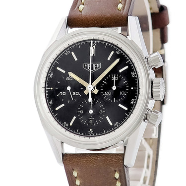 腕時計 タグホイヤー TAG Heuer カレラ クロノグラフ クラシック 1964 リ エディション CS3111.BC0726 手巻き メンズ トリチウム
