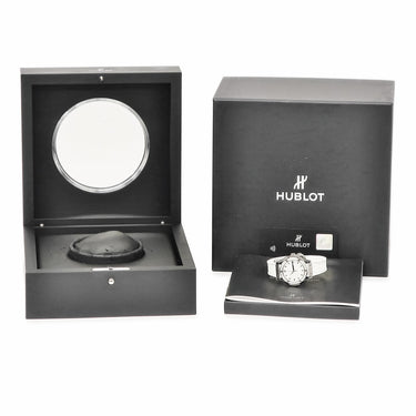 腕時計 ウブロ HUBLOT クラシックフュージョン チタニウム 581.NE.6070.LR.1204.JPN16 クオーツ レディース 純正ダイヤ ホワイト