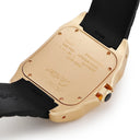 腕時計 カルティエ Cartier サントス 100 LM 2007年限定モデル W20127Y1 自動巻き メンズ K18PG無垢 ブラウン ローマン スクエア