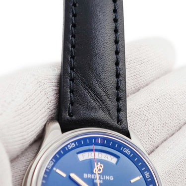 腕時計 ブライトリング BREITLING プレミエ デイ&デイト 40 A45340 A453401A1C1P1 自動巻き メンズ 青 東京ブティック限定