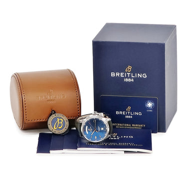 腕時計 ブライトリング BREITLING プレミエ デイ&デイト 40 A45340 A453401A1C1P1 自動巻き メンズ 青 東京ブティック限定