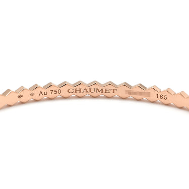 ショーメ CHAUMET ビー ドゥ ショーメ 083432 ピンクゴールド K18PG #165 ブレスレット ビーマイラブ ハニカム