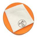 エルメス HERMES ハーパー Hエレクトリック アンクル コットン #57 ハット 紺 バケハ Hロゴ 刺繡