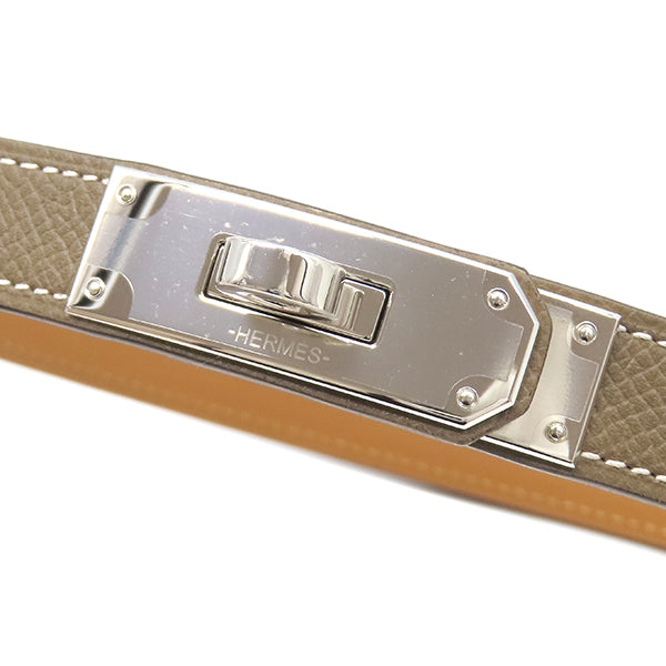 エルメス HERMES ケリー 18 エトゥープ ヴォーエプソン GP ベルト