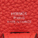 エルメス HERMES エヴリンTPM アマゾン ロング フリッパーボール ヴァーミリオン トリヨンクレマンス ショルダーバッグ シルバー金具 新品 未使用 赤