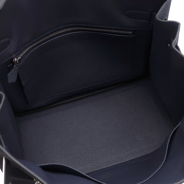 エルメス HERMES バーキン30 ブルーニュイ トゴ ハンドバッグ シルバー金具 新品 未使用 紺