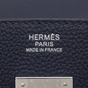 エルメス HERMES バーキン30 ブルーニュイ トゴ ハンドバッグ シルバー金具 新品 未使用 紺