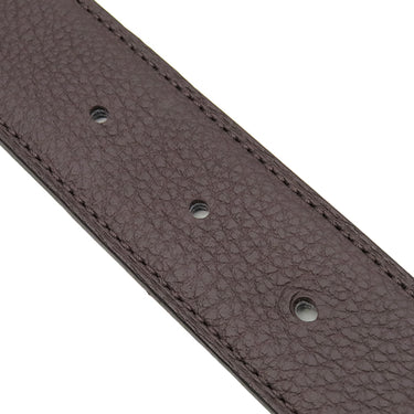 エルメス HERMES コンスタンスH ブラック×ショコラ トゴ ボックスカーフ #85 ベルト シルバー金具 Hバックル リバーシブル