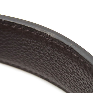 エルメス HERMES コンスタンスH ブラック×ショコラ トゴ ボックスカーフ #85 ベルト シルバー金具 Hバックル リバーシブル