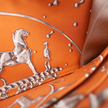 エルメス HERMES アザップロング シルクイン ゴールド ヴォーエプソン 長財布 シルバー金具 茶 ラウンドファスナー