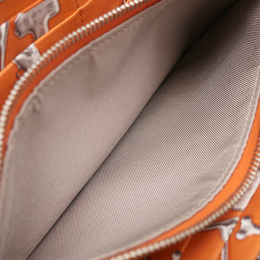 エルメス HERMES アザップロング シルクイン ゴールド ヴォーエプソン 長財布 シルバー金具 茶 ラウンドファスナー