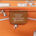 エルメス HERMES アザップロング シルクイン ゴールド ヴォーエプソン 長財布 シルバー金具 茶 ラウンドファスナー