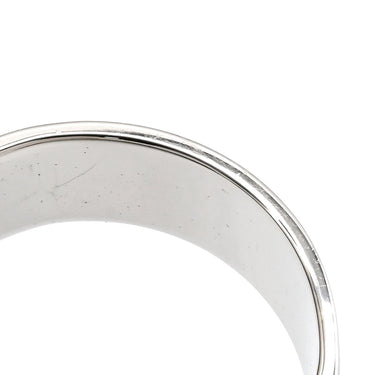 エルメス HERMES クリッククラックH GM パープル×シルバー メタル エナメル ブレスレット Hブレス