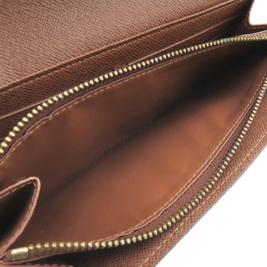 ルイヴィトン LOUIS VUITTON ポルトフォイユ サラ M61734 モノグラム モノグラムキャンバス 長財布 ゴールド金具 茶 二つ折り
