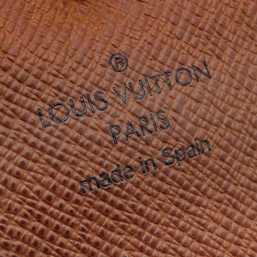 ルイヴィトン LOUIS VUITTON ポルトフォイユ サラ M61734 モノグラム モノグラムキャンバス 長財布 ゴールド金具 茶 二つ折り