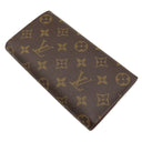 ルイヴィトン LOUIS VUITTON ポルトフォイユ サラ M61734 モノグラム モノグラムキャンバス 長財布 ゴールド金具 茶 二つ折り