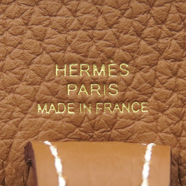 エルメス HERMES エヴリンTPM ロング ゴールド トリヨンクレマンス ショルダーバッグ ゴールド金具 茶 新品 未使用