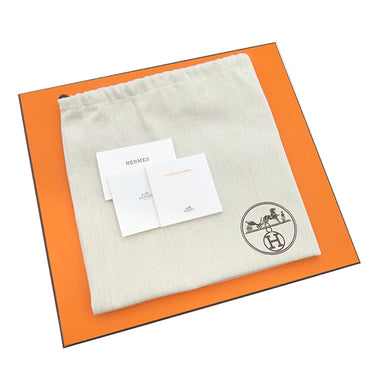エルメス HERMES ガーデンパーティーTPM ベージュ×ブラック トワルアッシュ ネゴンダ ハンドバッグ シルバー金具 新品 未使用 ベージュ 黒 トート