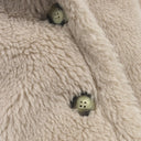 マックスマーラ Max Mara テディベア ケープ ベージュ アルパカ ウール シルク SM コート アウター ポンチョ