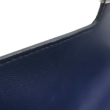 エルメス HERMES コンスタンス トゥーゴー ブルーサフィール ヴォーエプソン 長財布 シルバー金具 青