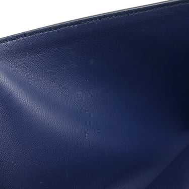 エルメス HERMES コンスタンス トゥーゴー ブルーサフィール ヴォーエプソン 長財布 シルバー金具 青