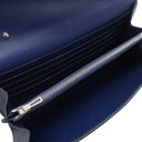 エルメス HERMES コンスタンス トゥーゴー ブルーサフィール ヴォーエプソン 長財布 シルバー金具 青