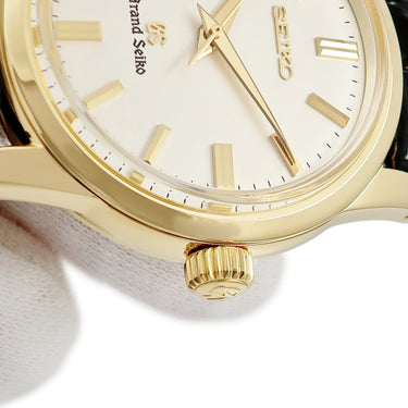 腕時計 グランドセイコー Grand Seiko 9Sメカニカル SBGW008 9S54-00A0 手巻き メンズ K18YG無垢 アイボリー マスターショップ限定