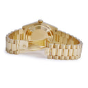 腕時計 ロレックス ROLEX デイデイト 36 118238 Z番 自動巻き メンズ メーカーOH済 Z番 K18YG無垢 グリーン バー フルーテッドベゼル