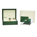 腕時計 ロレックス ROLEX デイデイト 36 118238 Z番 自動巻き メンズ メーカーOH済 Z番 K18YG無垢 グリーン バー フルーテッドベゼル