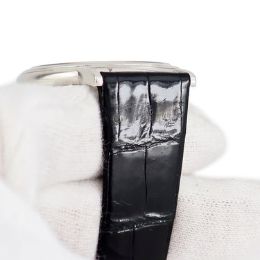 腕時計 クレドール Credor シグノ メカニカル スケルトン GBBD987 6899-0010 手巻き メンズ Pt950無垢 彫金 シルバー 薄型