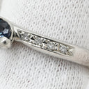 TASAKI TASAKI アレキサンドライト ダイヤモンドリング プラチナシルバー×ブルー Pt900 ダイヤモンド アレキサンドライト リング 指輪 青 Pt900 プラチナム メレダイヤ 11号