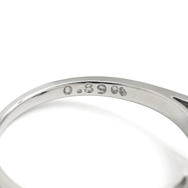 ミキモト MIKIMOTO ジェダイト ダイヤリング プラチナシルバー×グリーン Pt950 ダイヤモンド リング 指輪 MIKIMOTO カクテルリング 翡翠 Pt950 13.5号