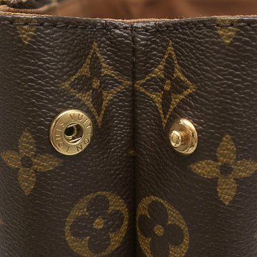 ルイヴィトン LOUIS VUITTON カバ ボブール M53013 モノグラム モノグラムキャンバス トートバッグ ゴールド金具 茶