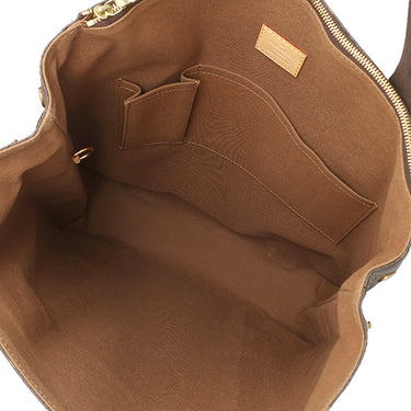 ルイヴィトン LOUIS VUITTON カバ ボブール M53013 モノグラム モノグラムキャンバス トートバッグ ゴールド金具 茶