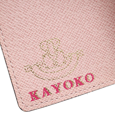 ルイヴィトン LOUIS VUITTON ミュルティクレ 6 N41624 ダミエ×ローズバレリーヌ ダミエキャンバス キーケース ゴールド金具 茶 ピンク 名前刻印有り