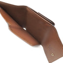ルイヴィトン LOUIS VUITTON ポルトモネ ビエ カルトクレディ M61652 モノグラム モノグラムキャンバス 二つ折り財布 ゴールド金具 茶 Wホック財布